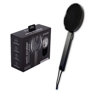 Silicone Body Scrubber & Exfoliator - Vibrating Loofah Shower Scrubber Brush